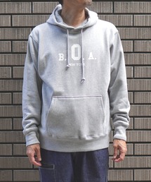 BROOKLYN OVERALL（ブルックリンオーバーオール）の「BOAロゴプリントパーカー（パーカー）」