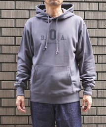 BROOKLYN OVERALL（ブルックリンオーバーオール）の「BOAロゴプリントパーカー（パーカー）」
