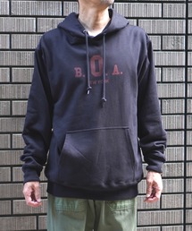 BROOKLYN OVERALL（ブルックリンオーバーオール）の「BOAロゴプリントパーカー（パーカー）」