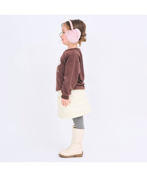 apres les cours(アプレレクール)の「ハートファーイヤーマフ(イヤーマフ・キッズ・ピンク/アイボリー・FREE)」の12枚目の写真