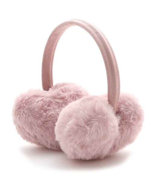 apres les cours(アプレレクール)の「ハートファーイヤーマフ(イヤーマフ・キッズ・ピンク/アイボリー・FREE)」の16枚目の写真