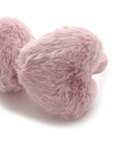 apres les cours(アプレレクール)の「ハートファーイヤーマフ(イヤーマフ・キッズ・ピンク/アイボリー・FREE)」の17枚目の写真