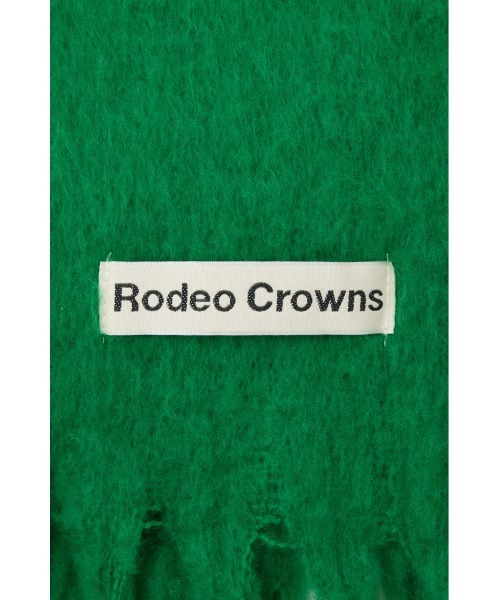 RODEO CROWNS WIDE BOWL(ロデオクラウンズワイドボウル)の「ボリュームマフラー(マフラー・レディース・グリーン/ピンク/アイボリー/ブラック・FREE)」の10枚目の写真
