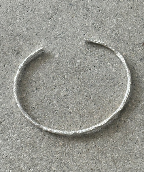 【silver925】TextureBangle/テクスチャー バングル（バングル/リストバンド）｜whoseA（フーシー）