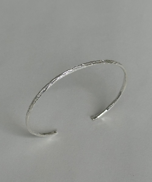 【silver925】TextureBangle/テクスチャー バングル（バングル/リストバンド）｜whoseA（フーシー）