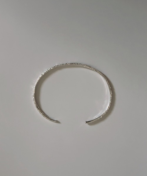 【silver925】TextureBangle/テクスチャー バングル（バングル/リストバンド）｜whoseA（フーシー）
