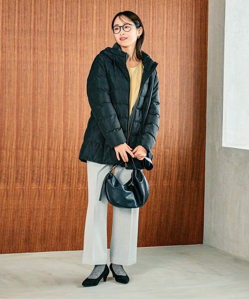 Elura（エルーラ）の「ハーフムーンショルダー/240249（ハンドバッグ・レディース・ブラック系その他/ブルー/ブラック/ベージュ・ONE SIZE）」の7枚目の写真