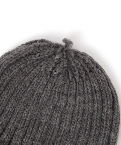 LEPSIM（レプシィム）の「フライトニットワッチ　210088（ニットキャップ/ビーニー・レディース・チャコールグレー/ベージュ・ONE SIZE）」の18枚目の写真