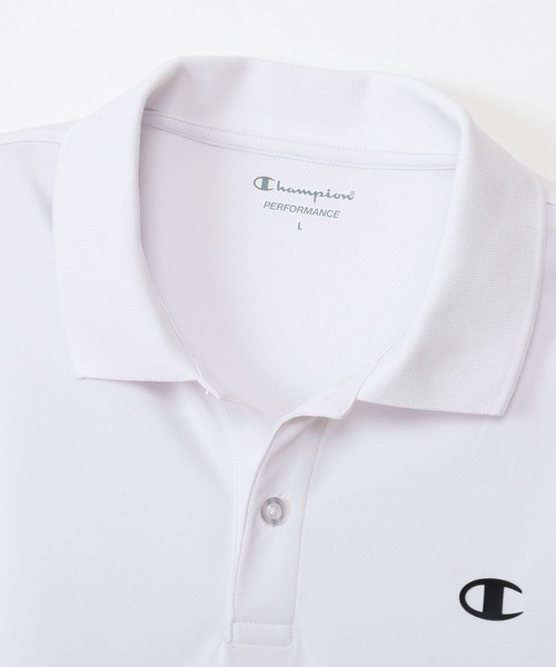 Champion(チャンピオン)の「【Champion/チャンピオン】メンズ スポーツ ポロシャツ(Tシャツ/カットソー・メンズ・ダークネイビー/ホワイト/ベージュ系その他3/シルバー/ブラック・X-LARGE/LARGE/MEDIUM)」の8枚目の写真