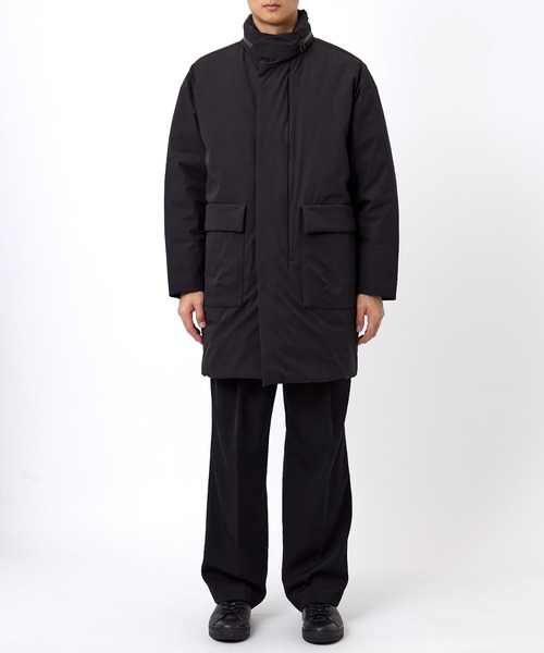 ATTACHMENT(アタッチメント)の「3L LIGHT TAFFETA UTILITY DOWN COAT(ダウンジャケット/コート・メンズ・ブラック・1/2)」の8枚目の写真