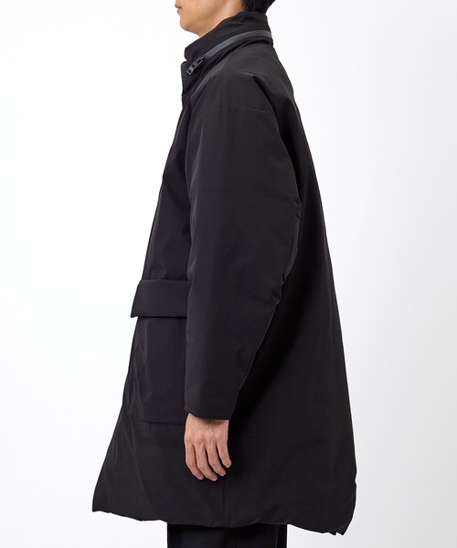ATTACHMENT(アタッチメント)の「3L LIGHT TAFFETA UTILITY DOWN COAT(ダウンジャケット/コート・メンズ・ブラック・1/2)」の10枚目の写真