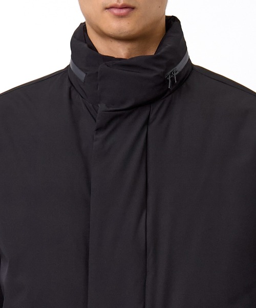 ATTACHMENT(アタッチメント)の「3L LIGHT TAFFETA UTILITY DOWN COAT(ダウンジャケット/コート・メンズ・ブラック・1/2)」の12枚目の写真