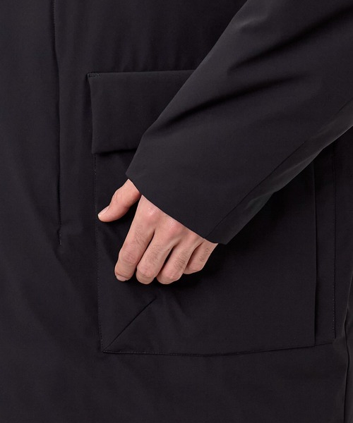 ATTACHMENT(アタッチメント)の「3L LIGHT TAFFETA UTILITY DOWN COAT(ダウンジャケット/コート・メンズ・ブラック・1/2)」の18枚目の写真