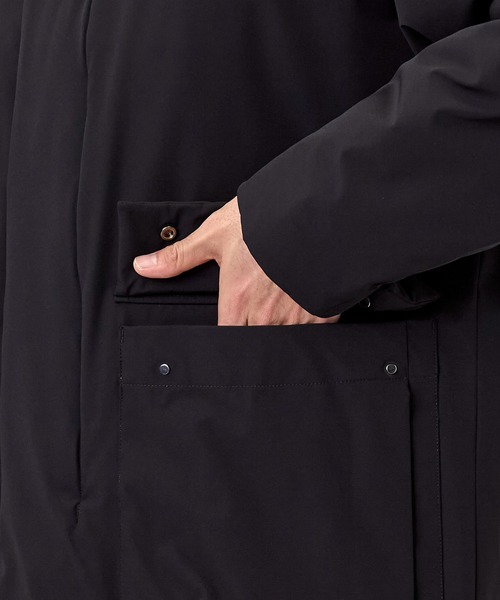 ATTACHMENT(アタッチメント)の「3L LIGHT TAFFETA UTILITY DOWN COAT(ダウンジャケット/コート・メンズ・ブラック・1/2)」の19枚目の写真