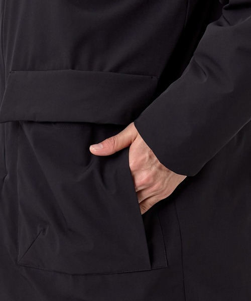 ATTACHMENT(アタッチメント)の「3L LIGHT TAFFETA UTILITY DOWN COAT(ダウンジャケット/コート・メンズ・ブラック・1/2)」の2枚目の写真