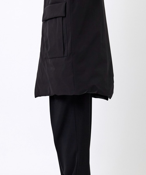 ATTACHMENT(アタッチメント)の「3L LIGHT TAFFETA UTILITY DOWN COAT(ダウンジャケット/コート・メンズ・ブラック・1/2)」の4枚目の写真
