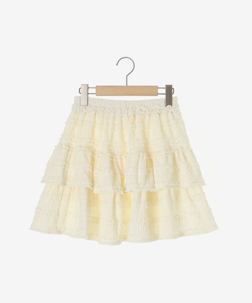 MAJESTIC LEGON(マジェスティックレゴン)の「カットレースフリルミニスカパン(スカート・レディース・ブラック/アイボリー/ホワイト系その他2/オフホワイト・MEDIUM)」の22枚目の写真