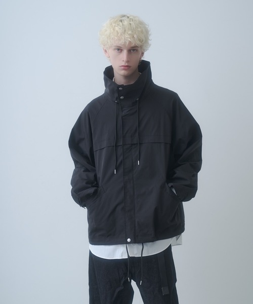 High neck teck blouson - ハイネックテックブルゾン（ブルゾン