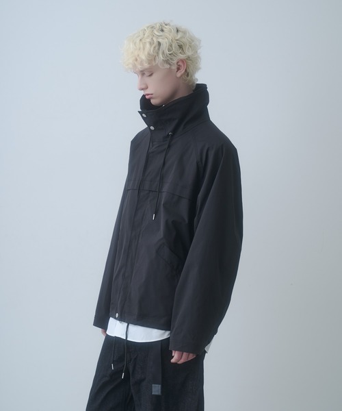 DOOPZ（ドープス）の「High neck teck blouson - ハイネックテックブルゾン（ブルゾン・メンズ・グレー/ブラック・SMALL/MEDIUM/LARGE）」の6枚目の写真