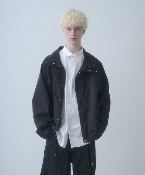 DOOPZ（ドープス）の「High neck teck blouson - ハイネックテックブルゾン（ブルゾン・メンズ・グレー/ブラック・SMALL/MEDIUM/LARGE）」の13枚目の写真