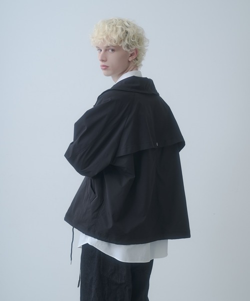 DOOPZ（ドープス）の「High neck teck blouson - ハイネックテックブルゾン（ブルゾン・メンズ・グレー/ブラック・SMALL/MEDIUM/LARGE）」の16枚目の写真