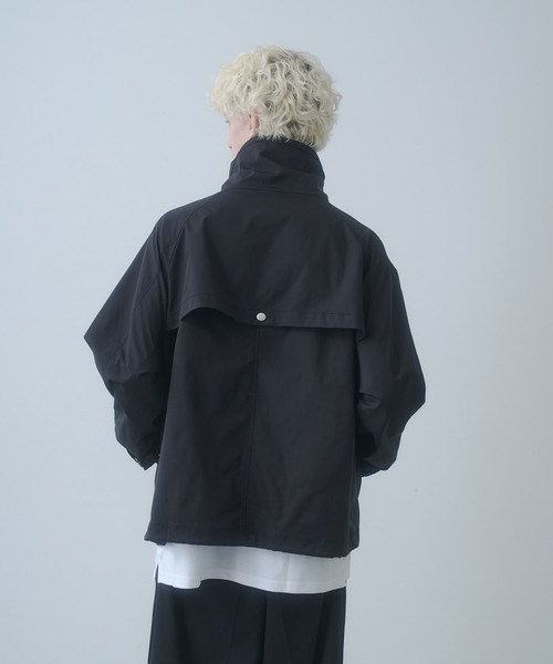 セール】High neck teck blouson - ハイネックテックブルゾン