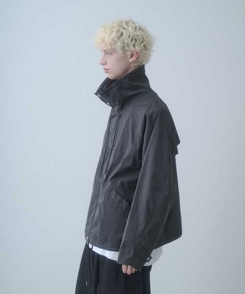 DOOPZ（ドープス）の「High neck teck blouson - ハイネックテックブルゾン（ブルゾン・メンズ・グレー/ブラック・SMALL/MEDIUM/LARGE）」の21枚目の写真
