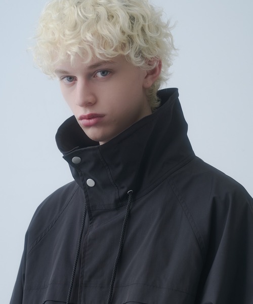 DOOPZ（ドープス）の「High neck teck blouson - ハイネックテックブルゾン（ブルゾン・メンズ・グレー/ブラック・SMALL/MEDIUM/LARGE）」の19枚目の写真