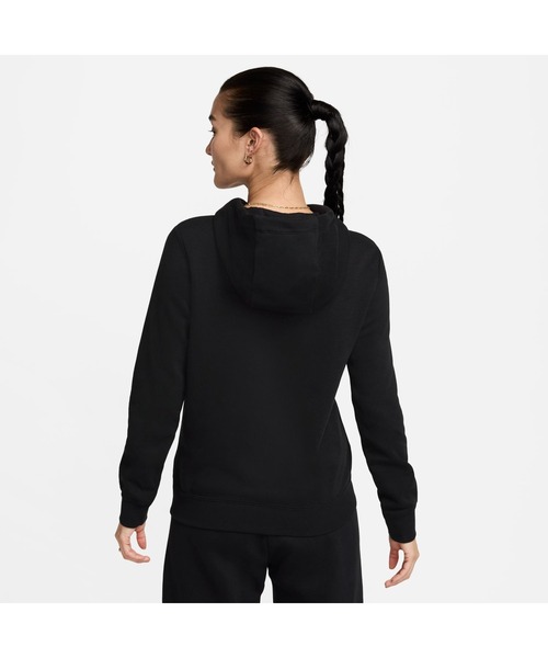 NIKE(ナイキ)の「ナイキ NIKE ナイキ NSW クラブ STD フリース PO L/S フーディ(パーカー・レディース・ブラック・M/L/XL)」の2枚目の写真