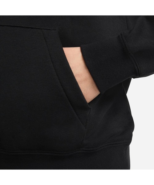 NIKE(ナイキ)の「ナイキ NIKE ナイキ NSW クラブ STD フリース PO L/S フーディ(パーカー・レディース・ブラック・M/L/XL)」の4枚目の写真