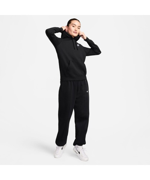 NIKE(ナイキ)の「ナイキ NIKE ナイキ NSW クラブ STD フリース PO L/S フーディ(パーカー・レディース・ブラック・M/L/XL)」の7枚目の写真