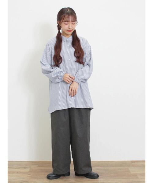 Samansa Mos2(サマンサ モスモス)の「【保温加工・帯電防止】ストレートパンツ(その他パンツ・レディース・キナリ/ベージュ/カーキ/チャコールグレー・L/M)」の20枚目の写真