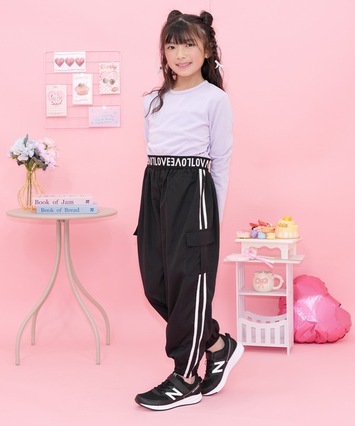 【関税込み】doublet ピンク Mobile Phone ラウンジパンツ セール】センターラインウエストゴムポケット付きリラックス