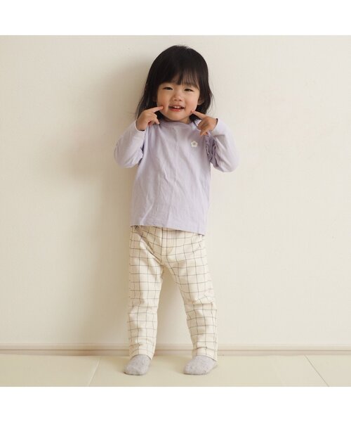 apres les cours（アプレレクール）の「バラエティ/7days Style pants（その他パンツ・キッズ・アイボリー/インディゴブルー/ブラック・120/110/100/90/80/130）」の10枚目の写真