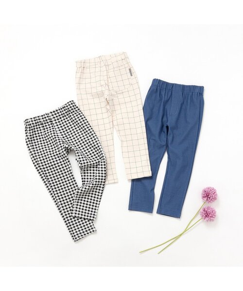 apres les cours（アプレレクール）の「バラエティ/7days Style pants（その他パンツ・キッズ・アイボリー/インディゴブルー/ブラック・120/110/100/90/80/130）」の11枚目の写真