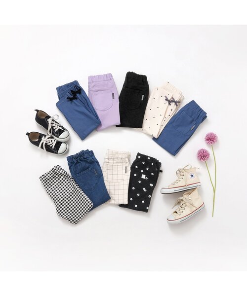 apres les cours（アプレレクール）の「バラエティ/7days Style pants（その他パンツ・キッズ・アイボリー/インディゴブルー/ブラック・120/110/100/90/80/130）」の13枚目の写真