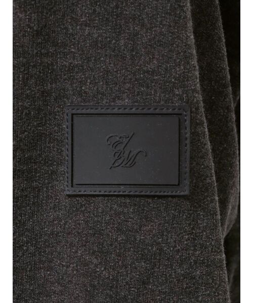 EATME（イートミー）の「スウェットショートパーカー（セットアップ可能）（パーカー・レディース・ライトブルー/ブラック/ブルー・FREE）」の4枚目の写真