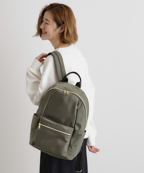 grove（グローブ）の「【雑誌掲載/インスタ企画】人間工学撥水多機能リュック（バックパック/リュック・レディース・ダークグレー/ブラック/カーキ・00）」の8枚目の写真