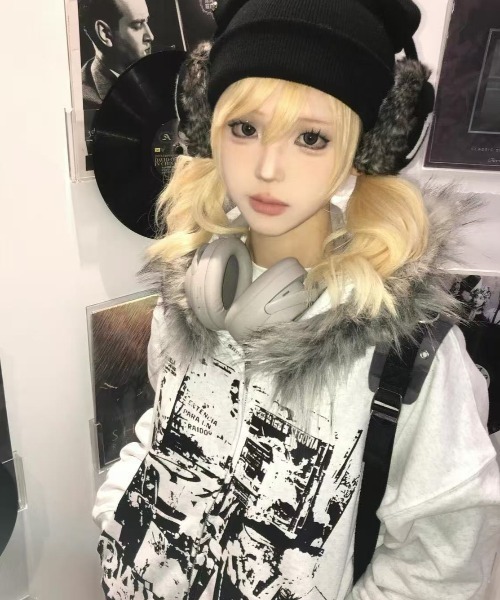 白 (KURO) パーカー Lサイズ ジャパコア ハードコア パンク 白 (KURO) パーカー Lサイズ ジャパコア ハードコア パンク 日本の