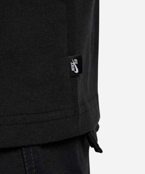 Tシャツ・カットソー Nike SB Logo Skateboarding T-Shirt DC7818-010 NIKE SB】LOGO SKATEBOARD S/S TEE カラー：black/white DC7818