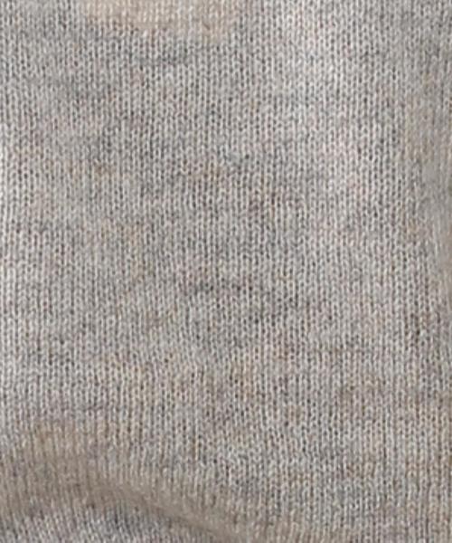 coen（コーエン）の「ウールアイレットボトルネックニット（ニット/セーター・レディース・グレー/ベージュ・LARGE/MEDIUM）」の16枚目の写真
