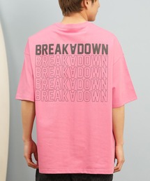 45R ピンク 半袖Tシャツ シンプル 45R（フォーティファイブアール）｜Tシャツ/カットソー（ピンク