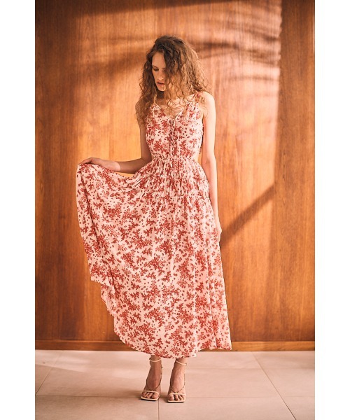 エステラケー　Estella.K　Nora Lace Trim ワンピース Estella.KエステラケーNora Lace Trim Dressレース