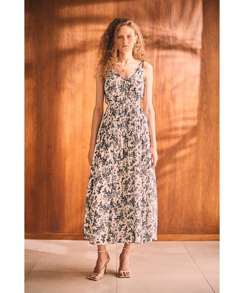 エステラケー　ワンピース Margarita Dress Vネックスイッチングドレス（ワンピース