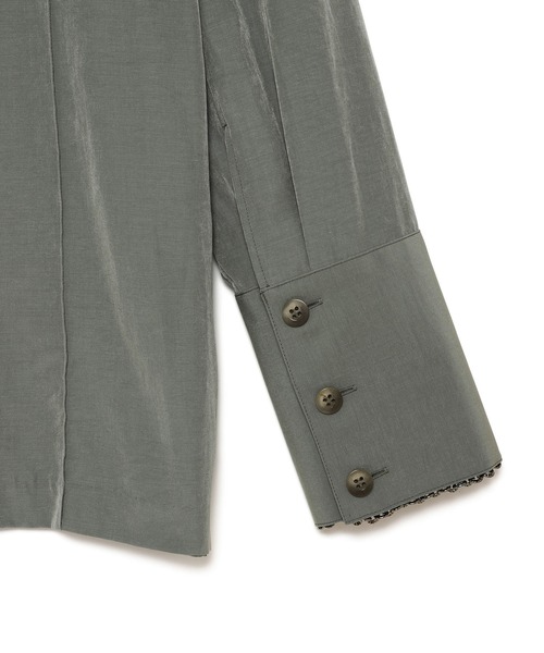 AKIRANAKA /アキラナカ Oliviachain trim blouse AKIRANAKA(アキラナカ) Olivia chain trim blouse