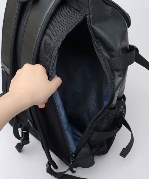 大容量 ターポリン ボックスリュック A3・PC収納対応（バックパック