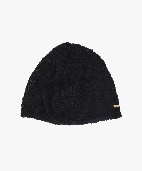 kaorinomori(カオリノモリ)の「kaorinomori シュリンプビーニー / カオリノモリ(ニットキャップ/ビーニー・レディース・ブラック/ホワイト/ライトグリーン・FREE)」の10枚目の写真