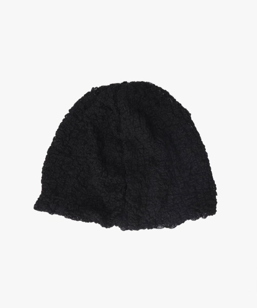 kaorinomori(カオリノモリ)の「kaorinomori シュリンプビーニー / カオリノモリ(ニットキャップ/ビーニー・レディース・ブラック/ホワイト/ライトグリーン・FREE)」の11枚目の写真