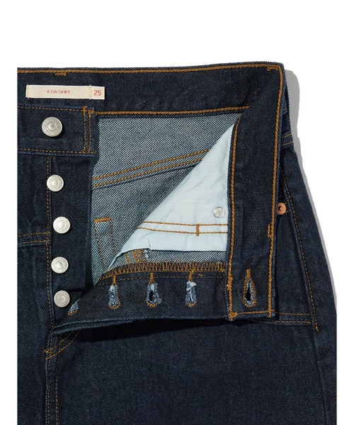 snidel×Levi's アイコンスカート ダークグレー ICON デニム スカート ダークインディゴ – リーバイス®公式