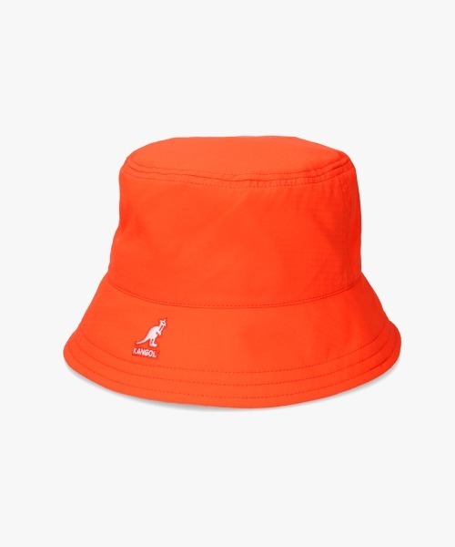 KANGOL(カンゴール)の「KANGOL MULTI-UTILITY PACKABLE BUCKET / カンゴール(ハット・レディース・ブラック/オレンジ/ダークオリーブ・X-LARGE/LARGE/MEDIUM)」の3枚目の写真